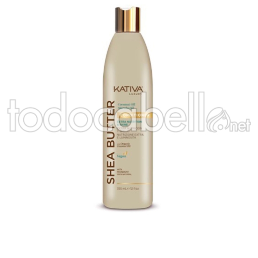 Kativa Shea Butter Coconut & Marula Oil Conditioner 355 Ml