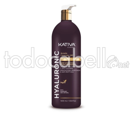 Kativa Hyaluronic Keratin & Coenzyme Q10 Conditioner 1000 Ml