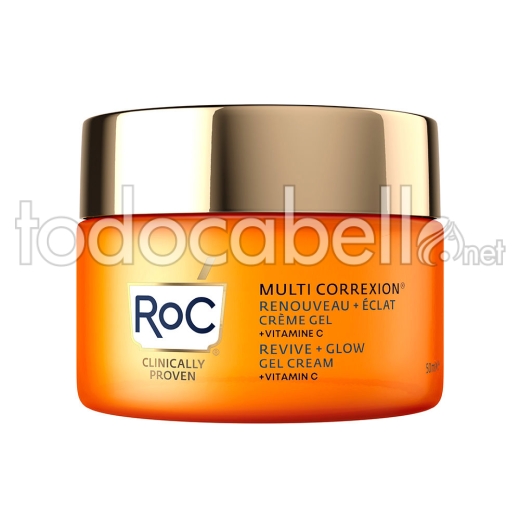 Roc Revive + Glow Crema En Gel 50 Ml