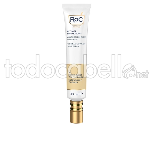 Roc Wrinkle Correct Crema De Noche 30 Ml