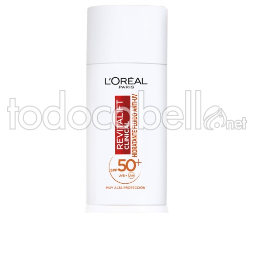 L'oréal Paris Revitalift Clinical Hidratante Fluido Anti-uv Spf50+ 50 Ml