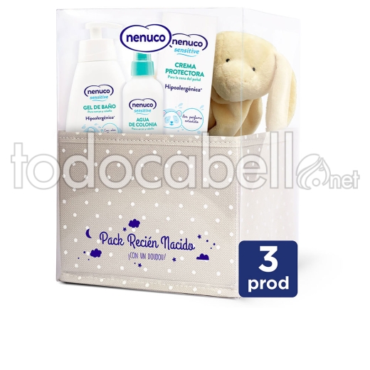 Nenuco Sensitive PACK Recién Nacido 3pz