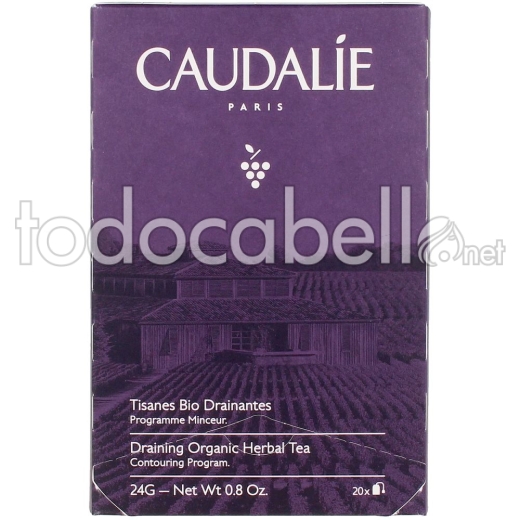 Caudalie Vinothérapie Tisanes Bio Drainantes Aide Minceur 30 Gr