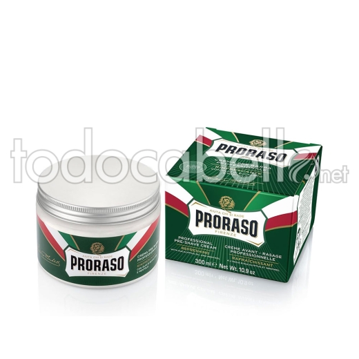 Proraso Profesional Crema Pre Afeitado Eucalipto-mentol 300 Ml