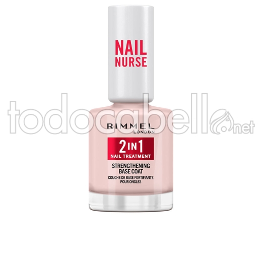 Rimmel London Nail Nurse 2 In 1 Tratamiento De Uñas & Base Coat 12 Ml