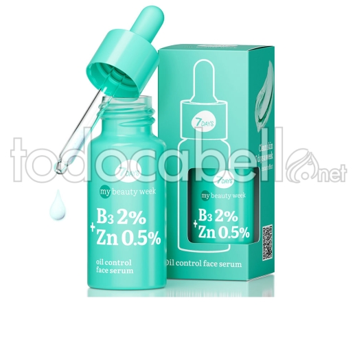 7days B3 2% + Zn 0,5% Suero Facial Hidratante 20ml