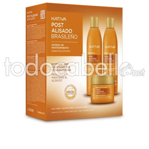 Kativa Kativa Profesional Post Alisado Lote 2 Pz