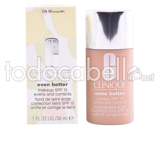 Clinique Even Better Fluid Foundation ref 06-honey 30 Ml