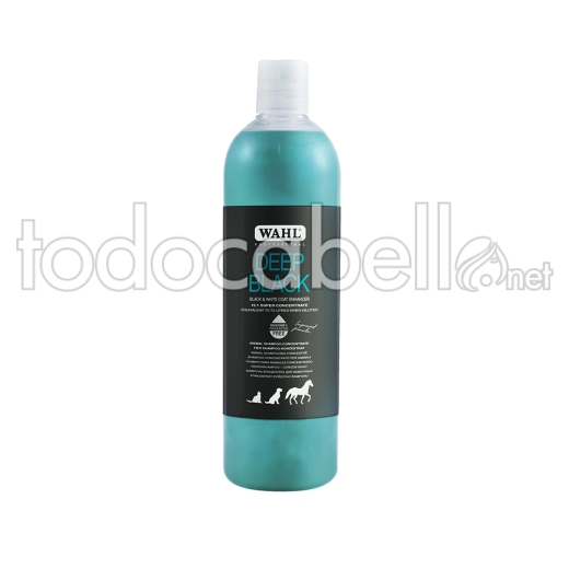 WAHL Champú pelo negro y blanco Mascotas DEEP BLACK 500ml