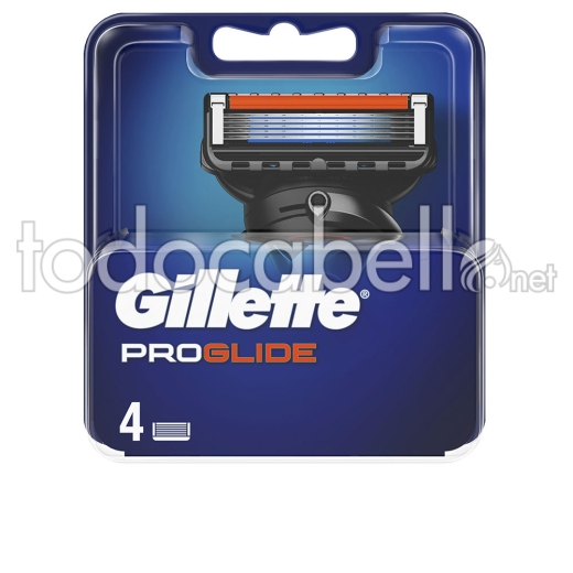 Gillette Fusion Proglide Cargador 4 Recambios