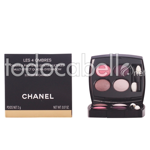 Chanel Les 4 Ombres ref 228-tissé Cambon 2 Gr