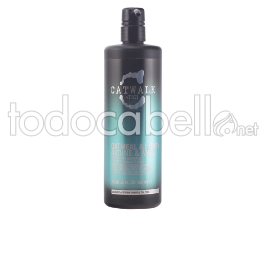 Tigi Catwalk Oatmeal & Honey Nourishing Shampoo 750 Ml