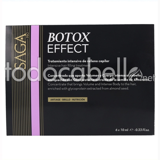 Saga Pro Effet Botox Volume Et Soin Corps 6x10ml