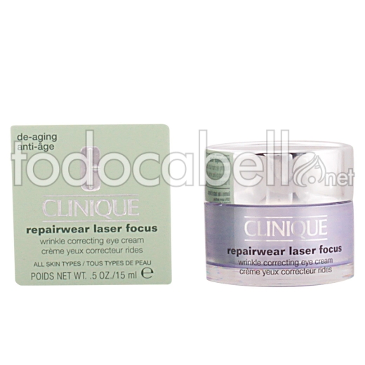 Clinique Repairwear Laser Focus Wrinkle Correcting Eye Cream 15 Ml