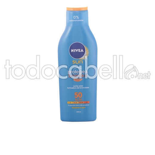 Nivea Sun Protege&broncea Leche Spf50 200 Ml