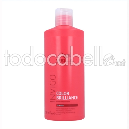 Wella Invigo Brilliance Champú Grueso/thick/coarse 500ml