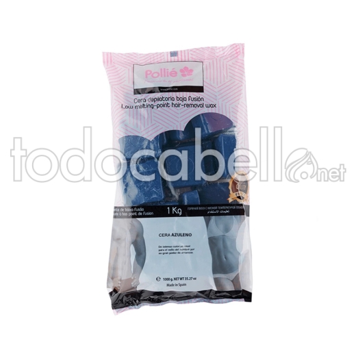 CIRE BLEU EN TABLETTES 1 KG.FUSION RAPIDE