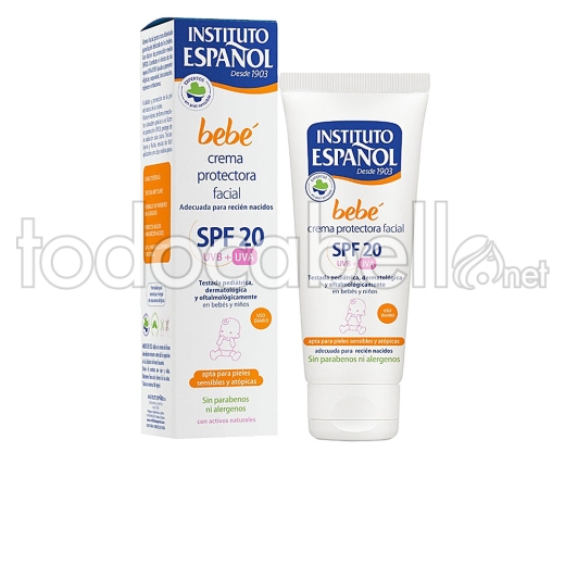 Instituto Español Bebe Crema Protectora Facial Spf20 75 Ml