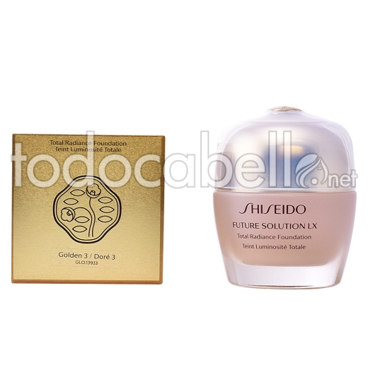 Shiseido Future Solution Lx Total Radiance Foundation ref 3-golden 30 Ml