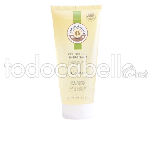 Roger & Gallet Cédrat Gel Douche énergisant 200 Ml