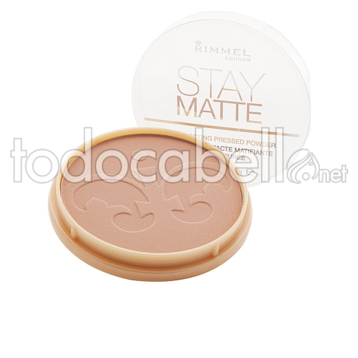 Rimmel London Stay Matte Pressed Powder ref 008-cashmere 14 Gr