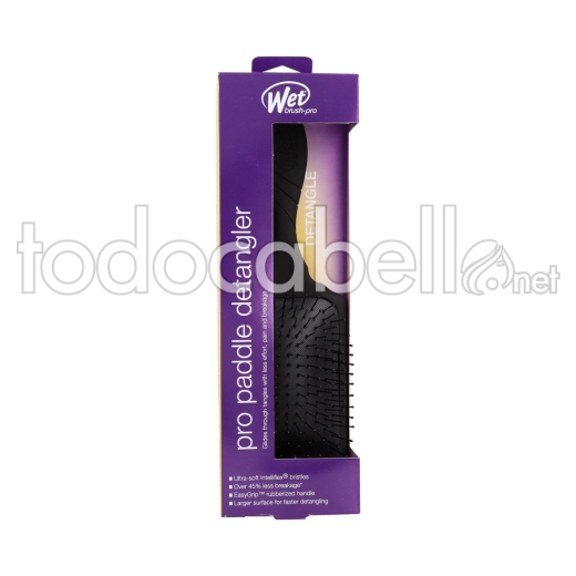 Wet Brush Pro Cepillo Pro Paddle Detangler Blackout