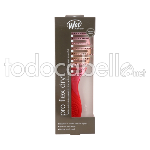 Wet Brush Pro Cepillo Pro Flex Dry Coral Ombre