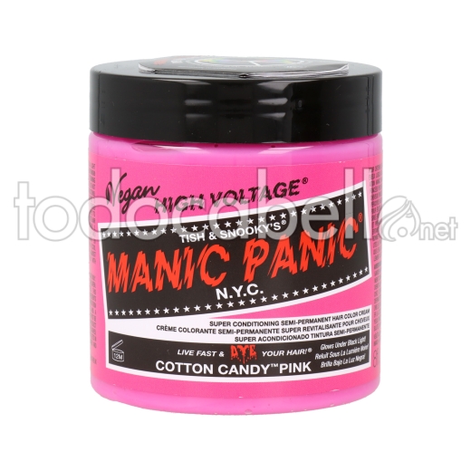 Manic Panic High Voltage Cotton Candy Pink Vegan 237 Ml