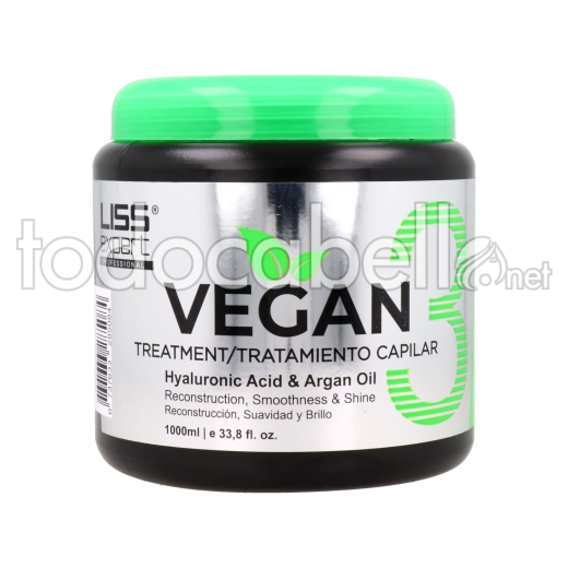 Liss Expert Alisante Vegano Tratamiento Y Alisado 1000 Ml