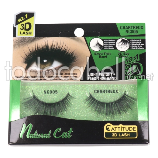 Ebin New York Natural Cat Lash Chartreux