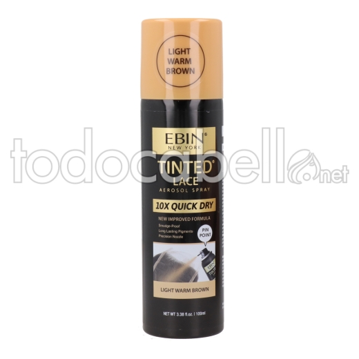 Ebin New York Quick Tinted Lace Spray Light Warm Brown 100 Ml