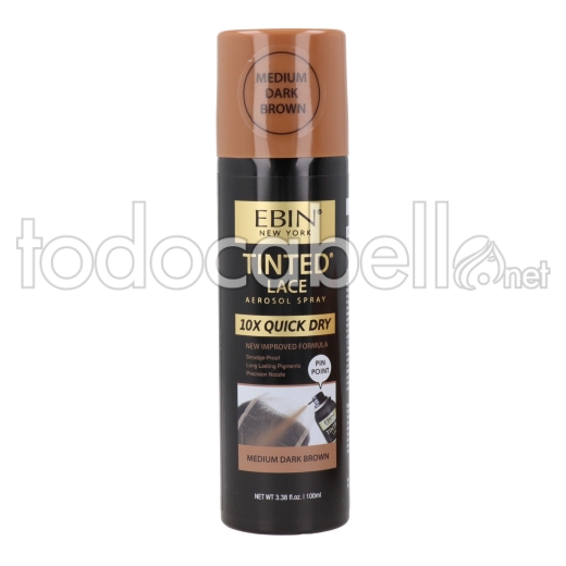 Ebin New York Quick Tinted Lace Spray Medium Dark Brown 100 Ml