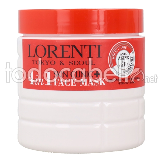 Lorenti Facial Mascarilla 500 Ml 4 In 1