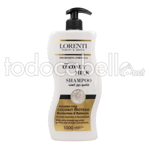 Lorenti Hair Champú 1000 Ml Coconut