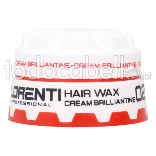 Lorenti Hair Wax 02 Cream Brilliantine 150 Ml