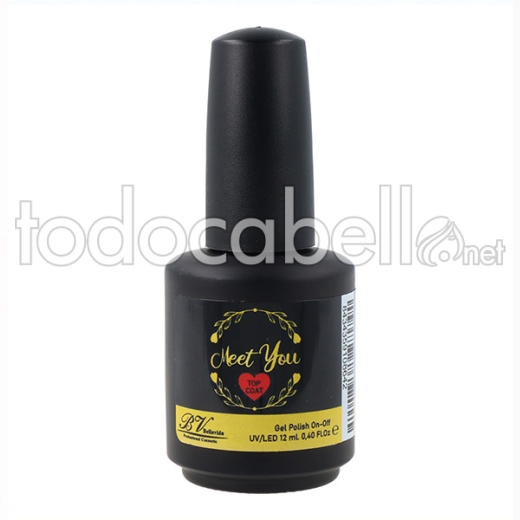 Bella Vida Meet You Gel Polish Uv/led Top Coat 12 Ml