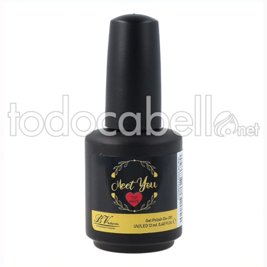 Bella Vida Meet You Gel Polish Uv/led Top Mate 12 Ml