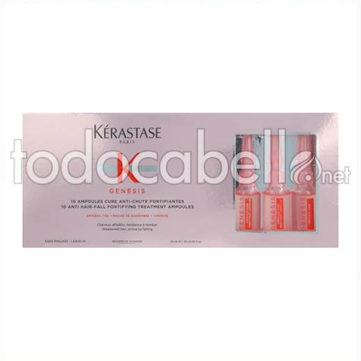 Kerastase Genesis Ampoules Cure Anti-Chute Fortifiant 10x6ml