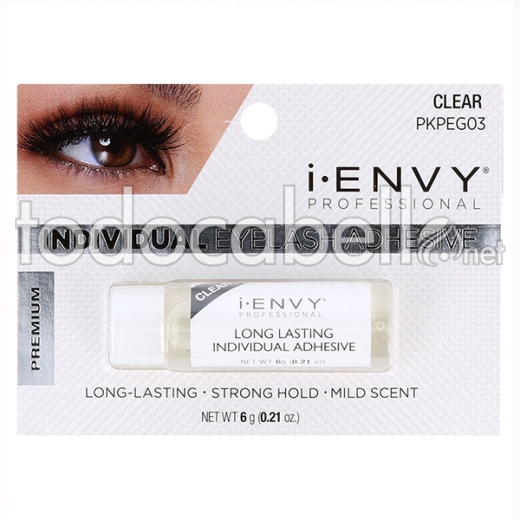 I Envy Individual Eyelash Pestaña Adhesivo Clear