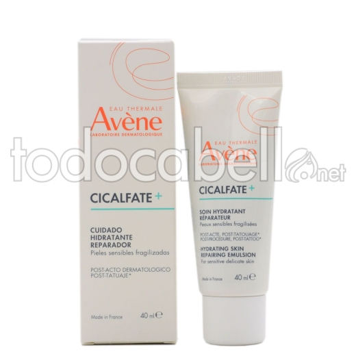 Avene Cicalfate Emulsión Reparadora Post Acto Dermatológico Superficial 40ml