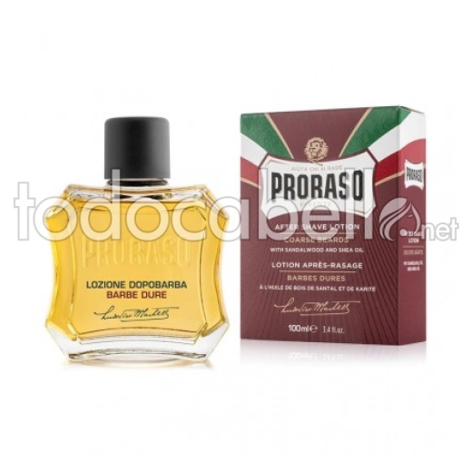 Proraso Red After Shave Loción Con Alcohol 100 Ml