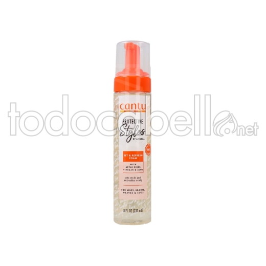 Cantu Protective Style Set Refresh Foam 237 Ml