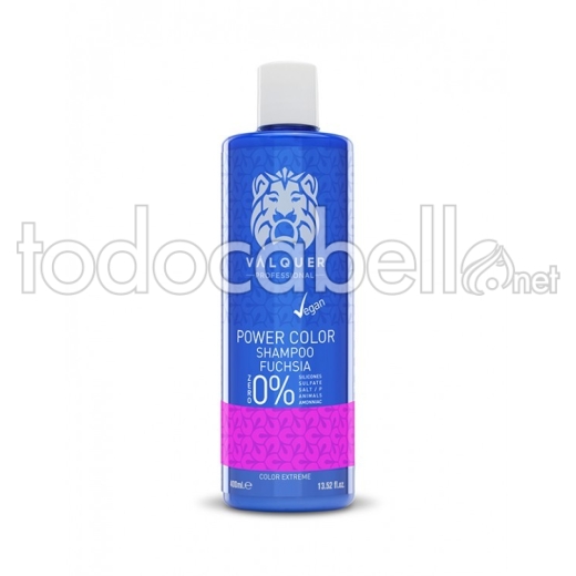 Valquer Power Color Shampoing de color Fucsia 400ml