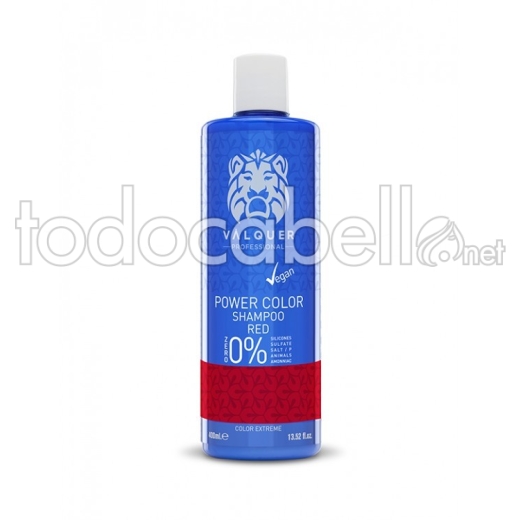 Valquer Power Color Shampoing de color Rojo 400ml