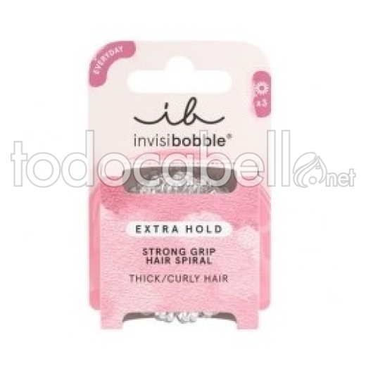 Invisibobble Hair Spiral Crystal Clear