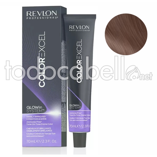 Revlon Tint Revlonissimo Color Excel 6.4 Cuivré blond foncé 70ml