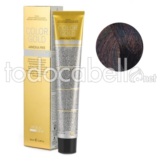 Design Look Color Gold 4.14 Café 100ml