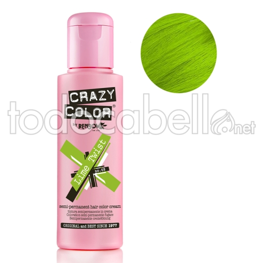 Crazy Color Nº68  Lime Twist 100ml