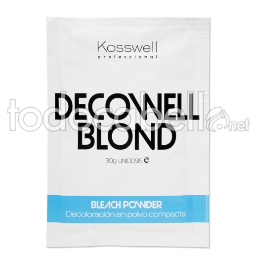 Kosswell Bleaching poudre compacte 30g Blond Decowell