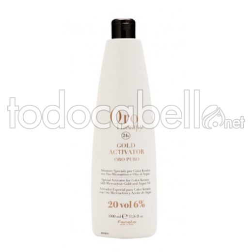 Fanola Oxygenated Gold Activador Oro Puro 20vol. 1000ml